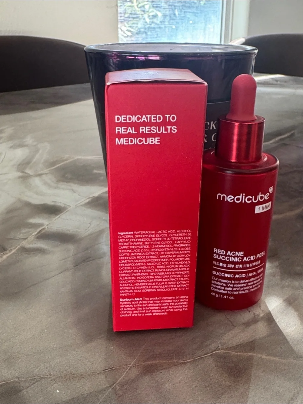 Medicube 21% Red Succinic Acid Cleansing Booster Serum